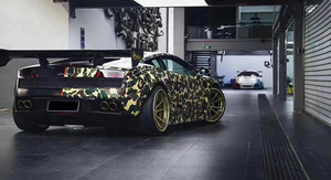 Nuevo Kit de Carrocería ZNDR para Gallardo LP550/LP560/LP570, Estilo LB, Parachoques Anchos, Mejora el Estilo del Auto - Product Image 4