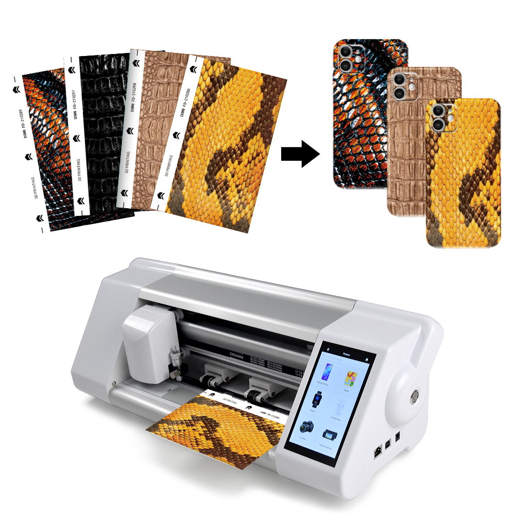 Неограниченный Hidrogel защитный экран плоттер машина для изготовления мобильных телефонов ТПУ пленки Гидрогелевая машина для резки