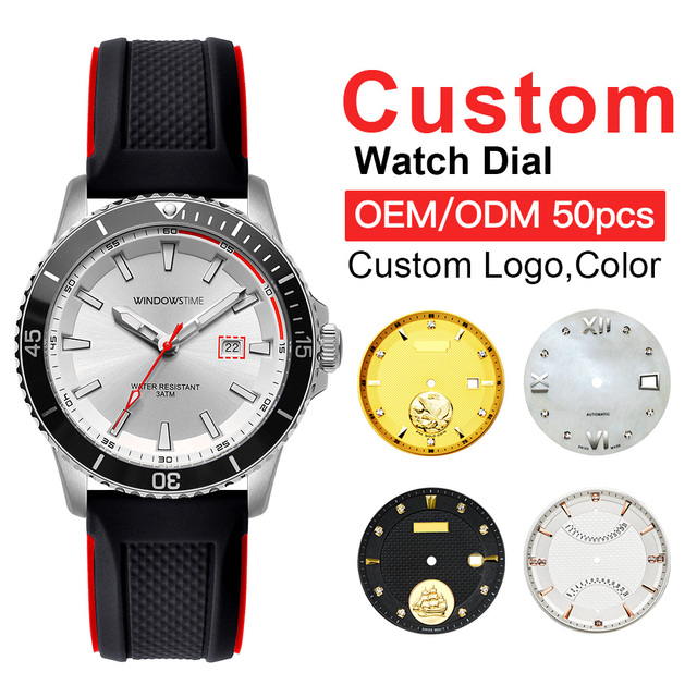 OEM ODM Designer Fashion Men's Luxury Stainless Steel Quartz Watch with Custom Logo Simple Design Pointer Dial