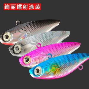 Señuelo de Pesca de Agua Dulce con Gancho Individual Mini Micro Film Vib para Pesca de Trucha en Arroyos, Diseño Biónico, Material ABS - Product Image 3