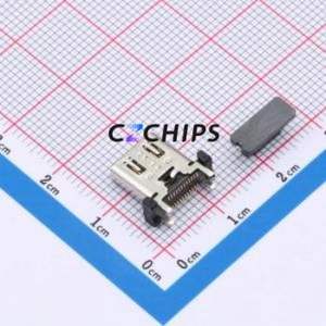 TYPE-C7041C-511-H997 USB Connector SMD Connector ( Connector Type: Type-C )( Protocol Standard: USB 3.1 )( Gender: Female ) - Product Image 2