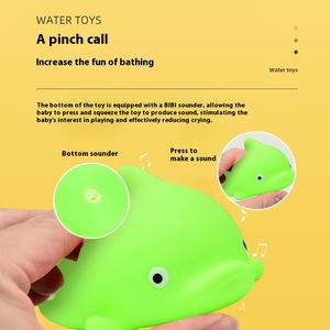 Grosir Set mainan Remas buaya & lumba-lumba plastik untuk anak usia <span class=keywords><strong>5</strong></span> sampai 7 tahun bermain air mandi & penghilang stres - Product Image 4