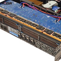Amplificateur numérique DSP10000Q 10000W RMS 2500W X4 canaux 2 Ohm haute performance stéréo professionnel amplificateur de puissance 2U