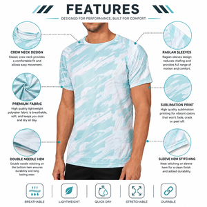 Camiseta Elegante para Hombre, de Alta Calidad, Informal, Verano, 100% Algodón, Impresión de Logotipo Personalizada - Product Image 5