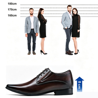 Chaussures de Mariage en Cuir Véritable de Haute Qualité, Chaussures Habillées Rehaussantes de Luxe de 8 cm, Vente en Gros Directe Usine