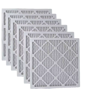 MERV11 20x20x1 가정용 HVAC 필터 정전기 주름 에어컨 꽃가루 연기 및 박테리아와 같은 유해 물질 - Product Image 2