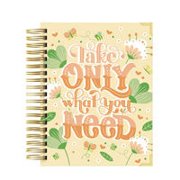 Reliure filaire 170x210mm 157g Papier d'art + 1. Carnets de notes personnalisables avec couverture en carton 25mm