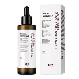 차아염소산 필 샷 각질 제거 세럼 쌀 추출물 판테놀 보습 죽은 피부 세포 및 모공 블랙헤드용 - Product Image 1