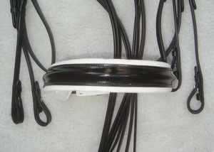 Alta calidad personalizada Weymouth doble brida occidental sillín cuero suave equipo de equitación fabricante indio tambor teñido - Product Image 4