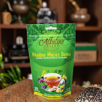 Mini sachet de thé vert biologique imprimé sur mesure et créatif emballage plastique PET biodégradable pour aliments pour animaux de compagnie lait aliments en conserve