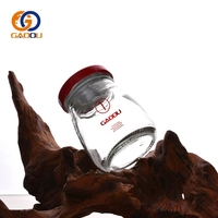 Botol Kaca Saus Cabai Saus Tomat Minuman Jus Wadah Minuman dengan Tutup Sekrup