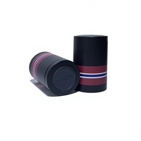 Capsule thermorétractable universelle en PVC de couleur unie, jetable, écologique, durable, anti-fuite, pour bouteille de vin