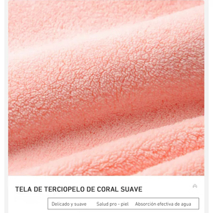 Serviette à capuche douce : Protège la peau et les cheveux ! Multi-usages : Cheveux, Corps et Transpiration — Tout en un ! - Product Image 3