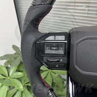 Volant de direction en fibre de carbone de haute qualité pour Toyota Land Cruiser LC200 LC300 Prado 120 150 Hilux Fortuner Alphard Camry