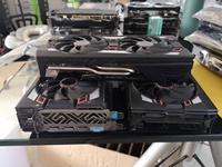 Cartes graphiques d'occasion pour joueurs, Radeon RX5500XT RX 5600XT RX 5700XT, GPU d'origine RX 5600 XT 6 Go GDDR6