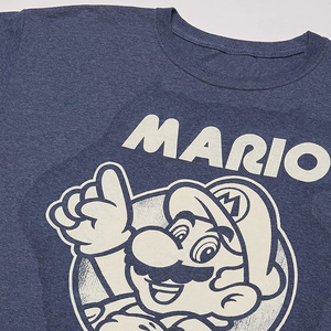 Shinesia Men's <strong>t</strong> <strong>Shirt</strong> Plus Size Loose <strong>Mario</strong> Offset Printed <strong>t</strong> <strong>Shirt</strong> Short Sleeve Breathable Cotton <strong>t</strong> <strong>Shirt</strong> Wholesale - Product Image 2