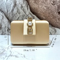 Sac à main luxueux orné de strass brillants à motif diamant, élégant et tendance pour femme