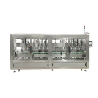 Machines pour l'industrie alimentaire et des boissons, machine de remplissage et de bouchage automatique de bouteilles d'eau liquide à 2/4/6/8 têtes