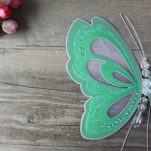 Invitaciones de Boda al por Mayor con Forma de <span class=keywords><strong>Mariposa</strong></span> Única, Brillantes y Verdes - Product Image 5