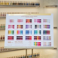 ZRKGEL 188 Couleurs Ladai Luxury Nail Gel Library UV LED Soak Off Long Lasting Cat Eye Gel Rich Pigmented Nail Gel Base Top Coat Set