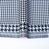 Sacs et sièges de voiture en cuir artificiel PVC, style pied-de-poule, tricoté floqué, organique, résistant à l'usure, couleur personnalisée, très demandés