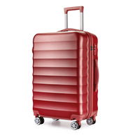 Vente en gros 3 pièces ABS ensembles de valises luxe en aluminium bagage à roulettes valise