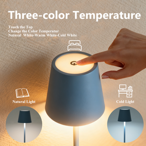 Modern <strong>LED</strong> Desk <strong>Lamp</strong> Touch Control Dimmable Brightness Color Temperature Adjustable Eye Protection <strong>Light</strong> for Study Read Office - Product Image 3