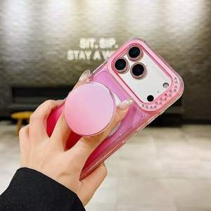 Custodia per telefono Honatop 360 con gradiente <span class=keywords><strong>arcobaleno</strong></span> in TPU + PC e supporto magnetico per <span class=keywords><strong>iPhone</strong></span> 18 17 16 15 14 13 12 Pro Max - Product Image 4