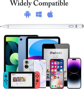Active Rechargeable Universal Stylus Pen Nib Tip Compatible With IPad IPhone Samsung Lenovo-for <strong>IOS</strong> For IPad Air Pro Mini - Product Image 6