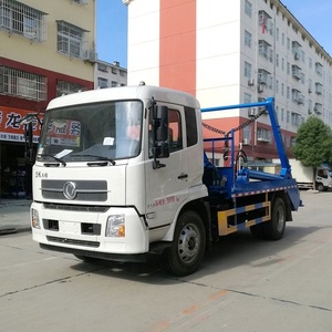 Camión de Basura Dongfeng 4X2 de China con Brazo Giratorio, Camión de Recolección de Residuos, Camión de Eliminación de Desechos de 5-10 Toneladas, Camión de Basura con Plataforma Deslizante - Product Image 1