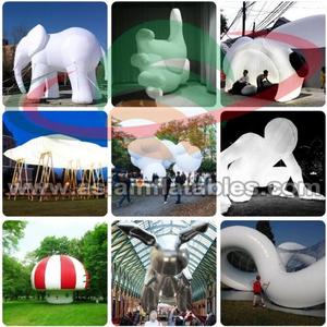 Quảng Cáo Trang Trí <span class=keywords><strong>Inflatable</strong></span> White <span class=keywords><strong>Cloud</strong></span> Roof Với Ánh Sáng - Product Image 5