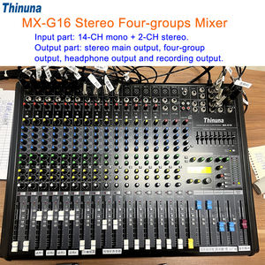 Thinuna MX-G32 Mixer Audio Digitale Professionale a 32 Canali per Performance, Canto, Feste, DJ e Mixaggio Musicale - Product Image 4