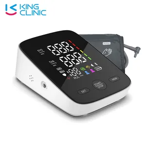 Portable Smart Big LCD BP Apparatus Digital BP Machine Rechargeable Upper Arm Type OEM Blood Pressure Apparatus