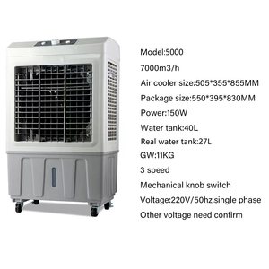 Nouveau Climatiseur Portable Arrivage Direct Usine OEM, Mini Climatiseur Sans Conduit à Refroidissement par Eau, Refroidisseur d'Air Mobile pour Pièce, Nouveau Design - Product Image 2