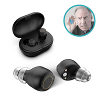 Mini amplificateur de son Invisible dans l'oreille, aide auditive réglable, boîte cadeau d'aide, paquet ABS tactile GM-902 CE