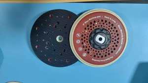 Plaque de support de tampon de ponçage pour polisseuse à double <span class=keywords><strong>action</strong></span> Plaque de support de polisseuse DA Support arrière 6 pouces 150mm - Product Image 5