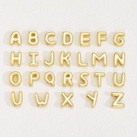Bracelet de montre en laiton avec initiales de bulles de nom faites à la main, 26 lettres anglaises, pour femmes et hommes, bijoux personnalisés tendance