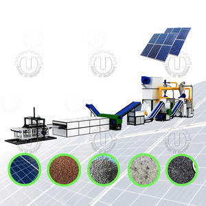 Línea de Producción de Reciclaje de Paneles Solares Monocristalinos con Tasa de Recuperación del 99%, Motor y Rodamientos, Capacidad de 200-1000 kg/h - Product Image 1