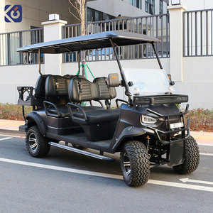 CAMP Nuevo modelo 7.5kw carrito de golf eléctrico 6 personas batería de iones de litio todoterreno Club <span class=keywords><strong>coche</strong></span> carrito de golf - Product Image 1