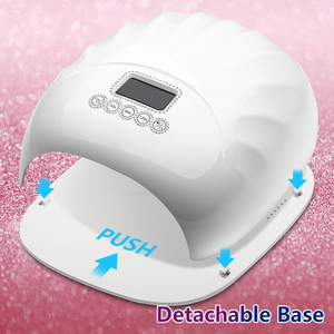 Lampe à ongles UV LED sans fil professionnelle 78W, 128 diamants et 39 LED, nouveaux appareils à ongles rechargeables - Product Image 2