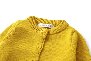 <span class=keywords><strong>Cardigan</strong></span> en coton tricoté style coréen pour enfants (garçons et filles) 2026 – Léger et décontracté pour superposition, idéal pour les 2-8 ans - Product Image 3