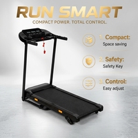 Caminadora Plegable de Alta Calidad con Cuatro Niveles de Inclinación, Motor sin Escobillas, Área de Corredor de 1050*390 mm, Pantalla LED Portátil, Caminadora de Acero