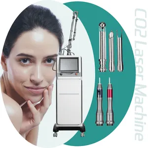 CE onayı tıbbi co2 hareketli kollu lazer makinesi cilt yenileme cilt etiketi kaldırma lazer cilt gençleştirme güzellik ekipmanları