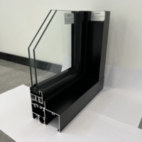 Fenêtre à battant extérieure en aluminium avec verre trempé pour usage extérieur – Prix Philippines