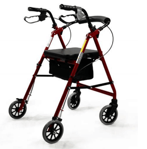 BQ3001A High Quality Outdoor Walker Foldable Aluminum Lightweight Walker <strong>Rollator</strong> for Disabled with Seat - Product Image 2