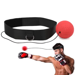 <span class=keywords><strong>Pelota</strong></span> <span class=keywords><strong>de</strong></span> <span class=keywords><strong>Boxeo</strong></span> Portátil para Entrenamiento <span class=keywords><strong>de</strong></span> Reacción Mano-Ojo, Montada en la Cabeza, <span class=keywords><strong>de</strong></span> PU - Product Image 1