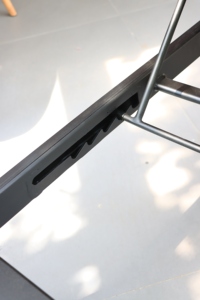 Mobilier d'extérieur moderne bon marché, lit de bronzage, chaises longues de plage en aluminium, <span class=keywords><strong>piscine</strong></span>, <span class=keywords><strong>chaise</strong></span> <span class=keywords><strong>longue</strong></span> en tissu maillé avec roues - Product Image 6