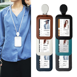 Casekey Customized Badge <b>Card</b> <b>Holder</b> <b>Wallet</b> <b>for</b> Offices ID School Business Name <b>Card</b> <b>Holder</b> Yoyo <b>Card</b> <b>Holder</b> - Product Image 1