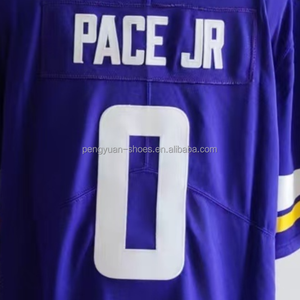 Versand bereit T.J. Hockenson Purple Beste Qualität Genähtes American Football Trikot - Product Image 2