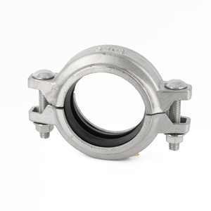 Pinza de ajuste de tubería de acero inoxidable, reparación de manguera eak de hierro fundido, tubería cuadrada rígida de azulejo, accesorios de abrazadera triples - Product Image 3
